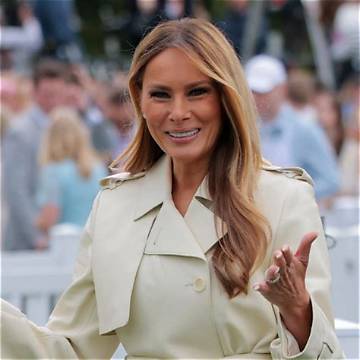 A Look at Melania Trump's Appearance at Barron's Graduation